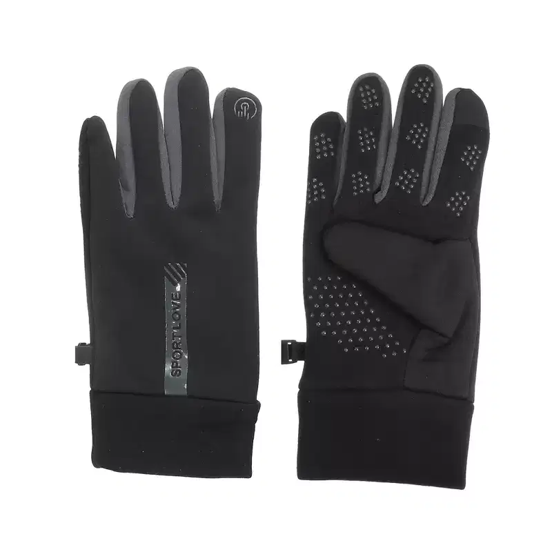 Unique Bargains Riding Warm Gloves Waterproof 4 Way Stretch Inner Gloves Winter Gloves Liners 1 Pair