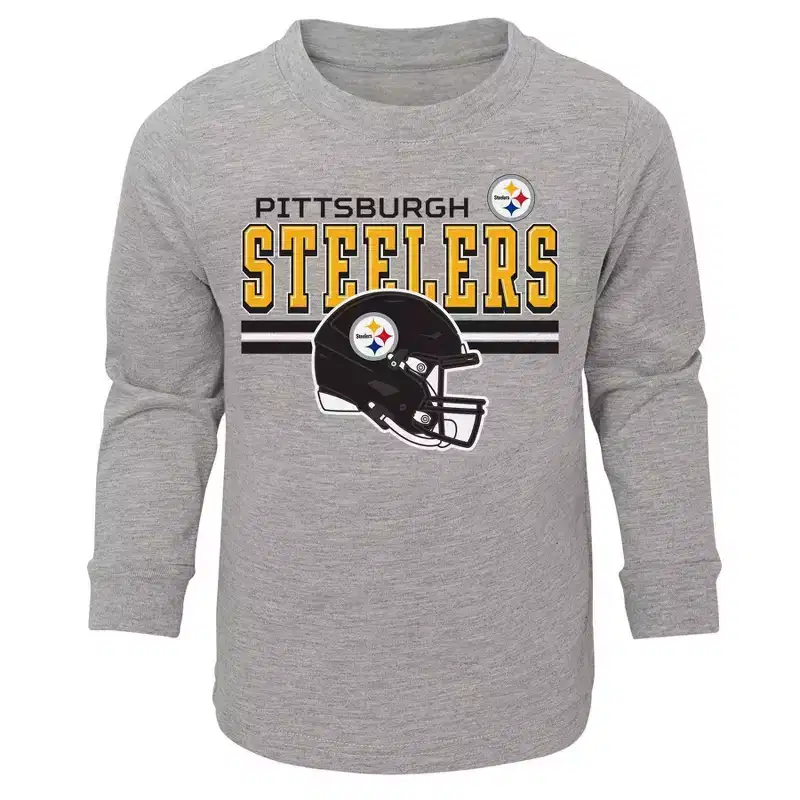 NFL Pittsburgh Steelers Boys' 2pk Pant and Long Sleeve T-Shirt Set