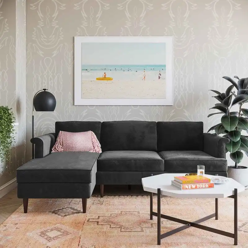 Porter Velvet Sectional
