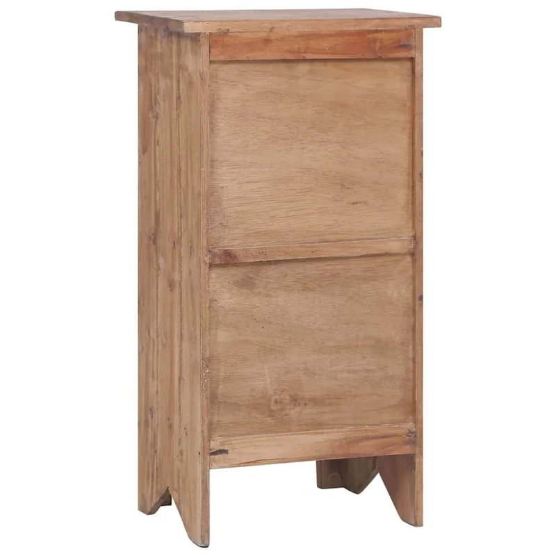 Bedside Cabinet Solid Wood Mahogany