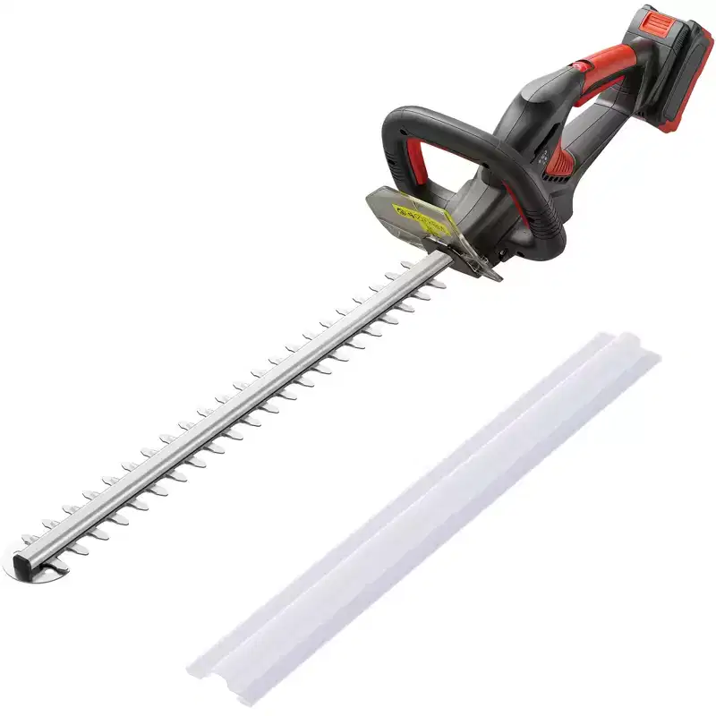 Cordless Hedge Trimmer 20V Lithium Battery Powered Electric Bush Trimmer 20.5 Inch Blade Lightweight