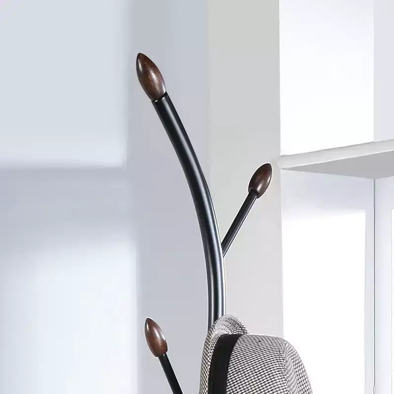 Arles Modern Branch Coat Rack 9 Hooks 74.8 Metal & Wood