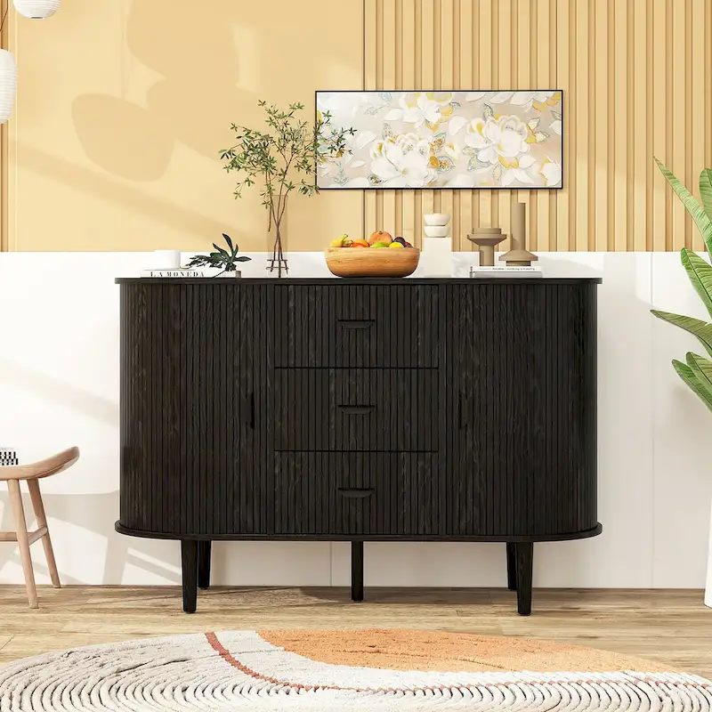 1 Drawer End Table, Side Table, Elegant Carved 1 Drawer End Table For Living Room Bed Room Study Entryway