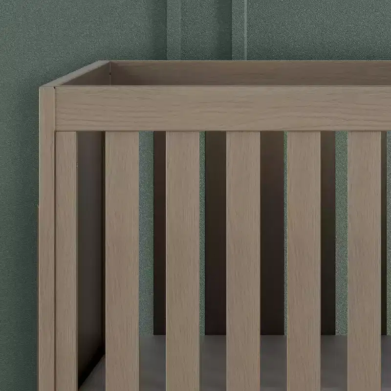Child Craft Kieran 3 in 1 Convertible Crib, Converts to Toddler & Day Bed, 3 Mattress Positions, Non-Toxic, Baby Safe Finish
