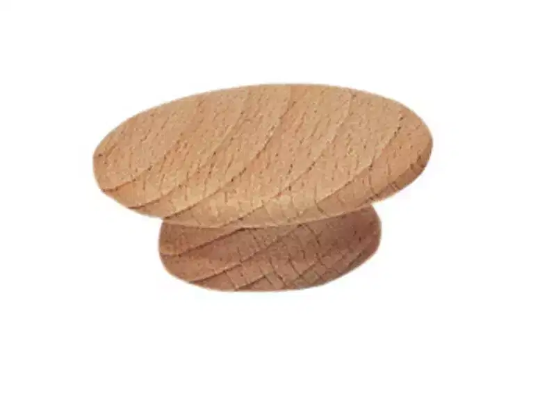 Waddell Traditional Round Furniture Knob 1 inch D .5 inch Unfinished - pack of 20