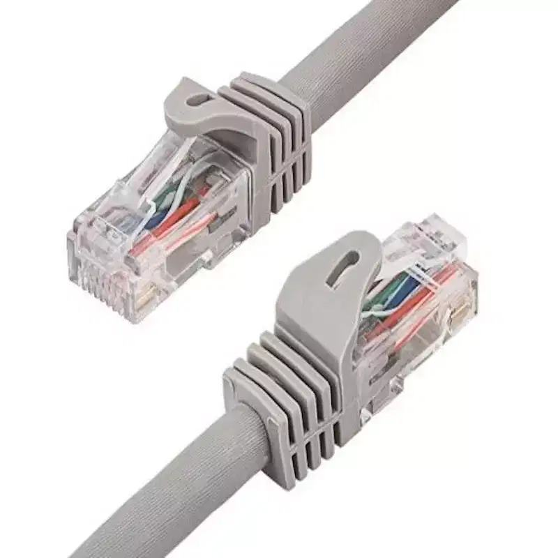 SANOXY Cables and Adapters; 1ft Cat6a 600 MHz UTP Snagless Ethernet Network Patch Cable, Gray