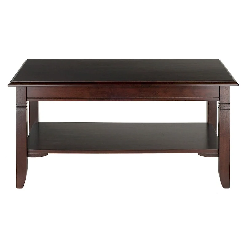 Coffee Table, Cappuccino - 37W x 21D x 18H