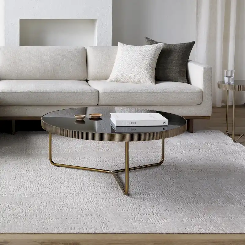Croyle Hand Crafted Round Coffee Table