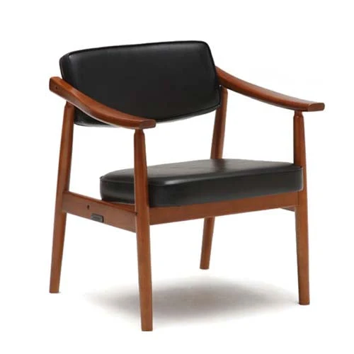 Solid Wood Fabric Dining Chair