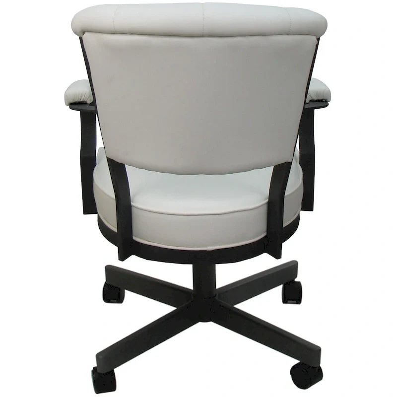 Swivel Metal Caster Chair on Reading Base - 18 High Seat