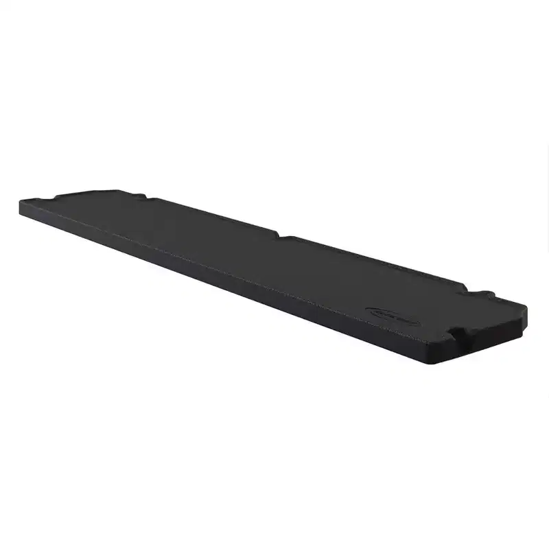 Suncast Horizontal Shed Shelf Kit, Space Saving Shelving for Wall Mount Outdoor Storage Structures, 50 W x 10.25 D x 1.25 H, Black
