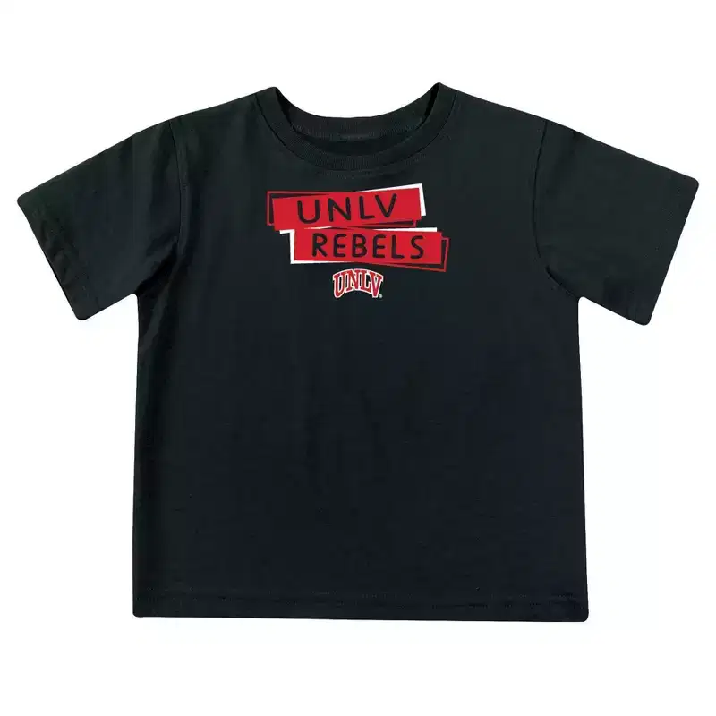 NCAA UNLV Rebels Toddler Boys' 2pk Short Sleeve and Long Sleeve T-Shirts