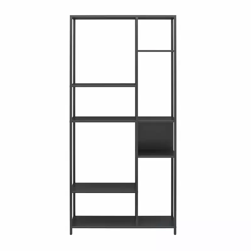 RealRooms Shadwick Metal Bookcase Room Divider