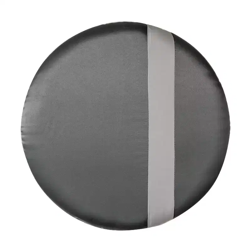 HealthSmart 360 Degree Swivel Seat Cushion, Chair Assist for Elderly, Swivel Seat Cushion for Car, Twisting Disc, Gray Stripe, 12.5 Inches in Diameter
