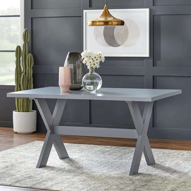 Simple Living Sumner X-base Picnic Dining Table