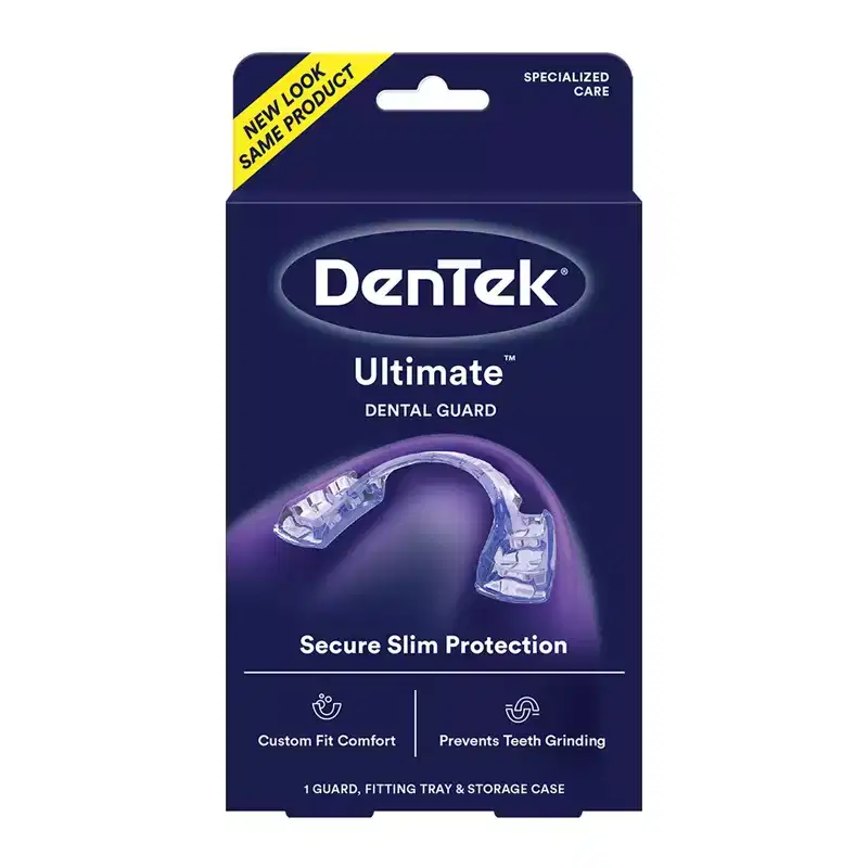 DenTek Ultimate Dental Guard For Nighttime Teeth Grinding with SmartFit Tray: BPA-Free, Copolyester Material, 1-Pack
