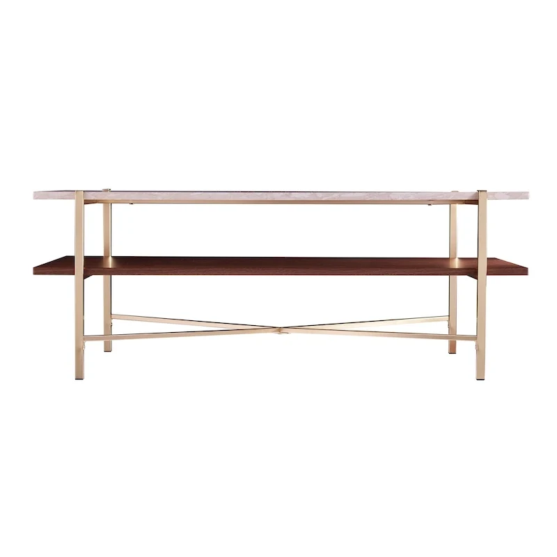 SEI Furniture Aldea Rectangular Coffee Table w/ Storage