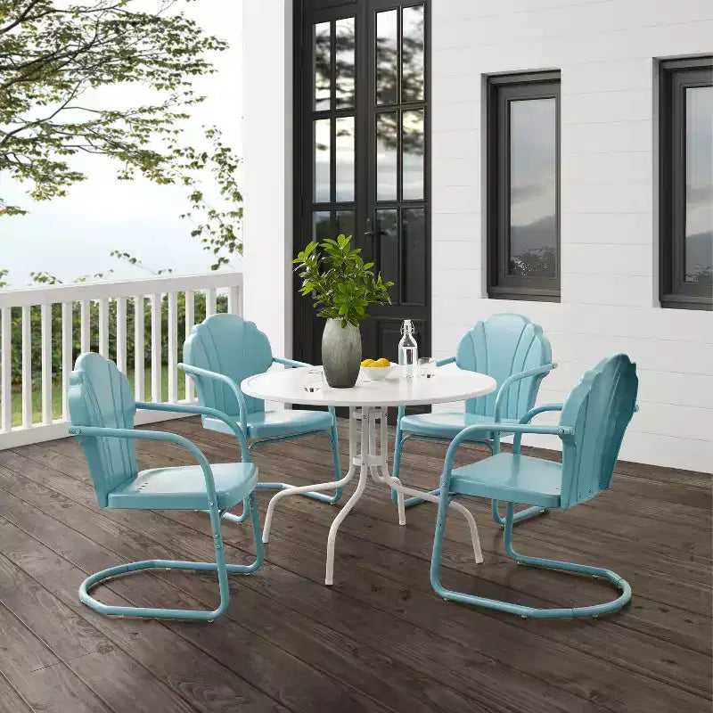 Crosley 5pc Tulip Outdoor Patio Dining Set