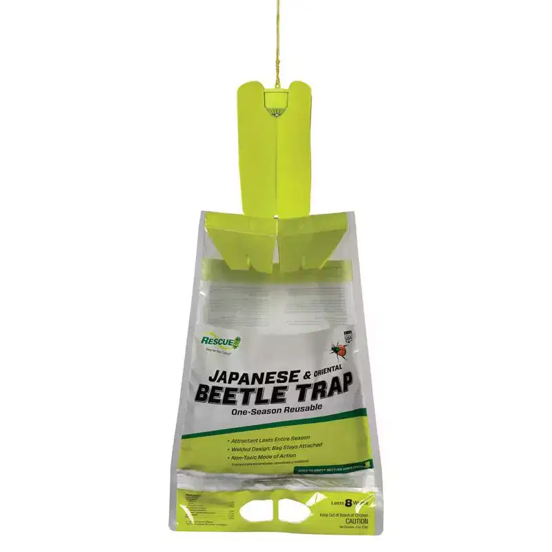 RESCUE Japanese Beetle Trap - Case of 12 - 0.21 oz