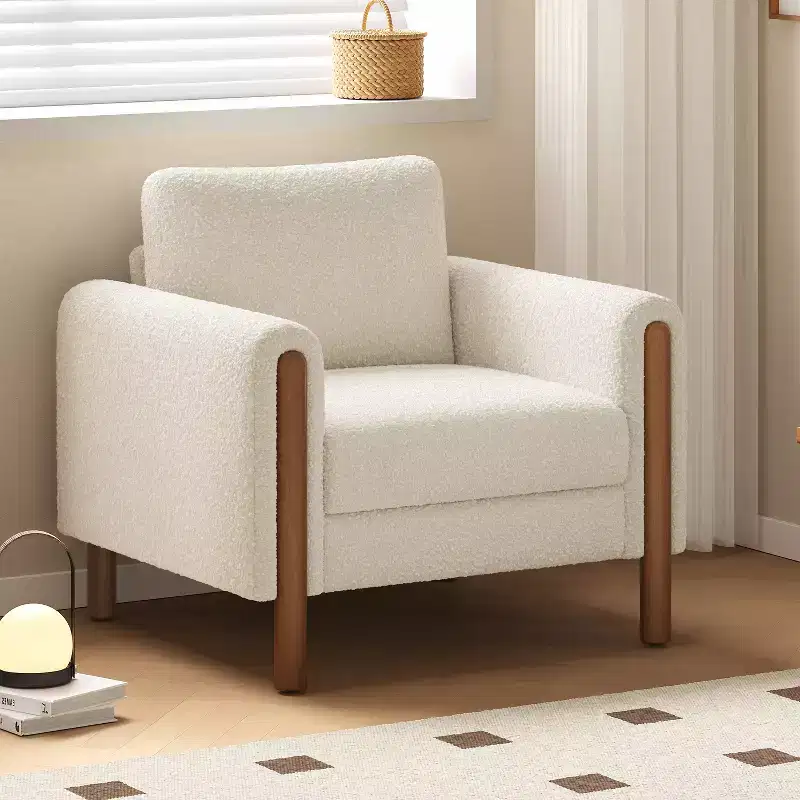 Christopher Knight Home Chester Modern Indoor Oversized Teddy Fabric Upholstered Club Chair