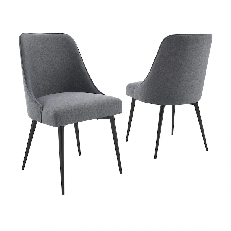 Steve Silver Fagared Fabric Dining Chair (Set of 2)