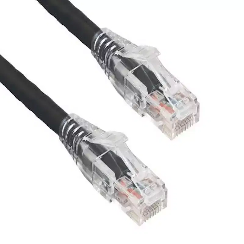 SANOXY Cables and Adapters; 14ft Cat6 550 MHz UTP Ethernet Network Patch Cable with Clear Snagless Boot, Black