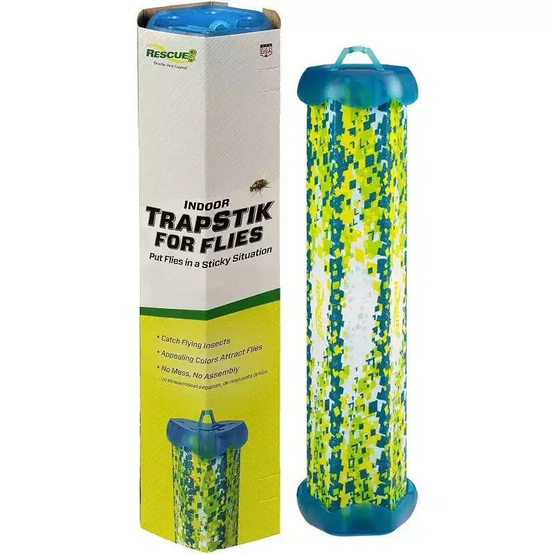 RESCUE! Non-Toxic TrapStik for Flies  Indoor Hanging Fly Trap