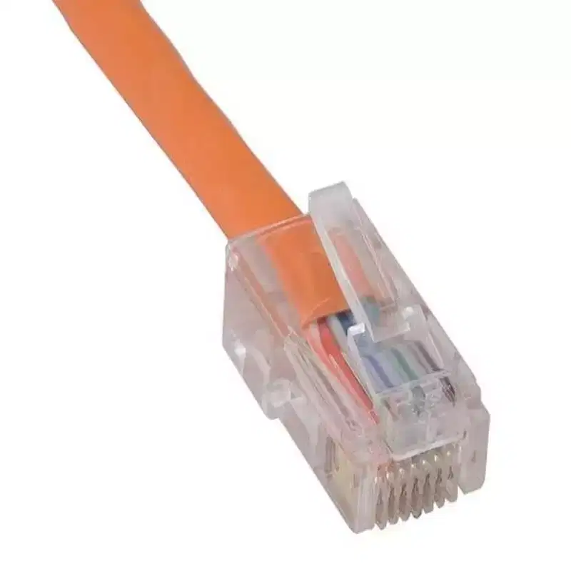 SANOXY Cables and Adapters; 10ft Cat5e 350 MHz UTP Assembled Ethernet Network Patch Cable, Orange