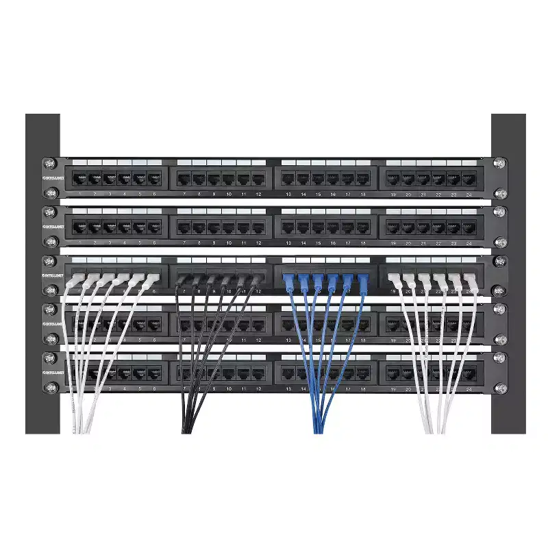 Intellinet Network Solutions CAT-6 U/UTP FlexiBoot Slim Network Patch Cable, 10 Pack