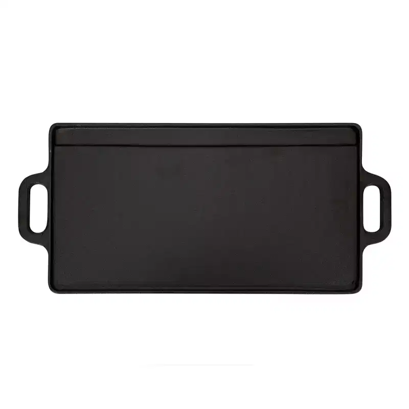 Stansport Pre-Seasoned Cast Iron Griddle with Reversible Cooking Surface