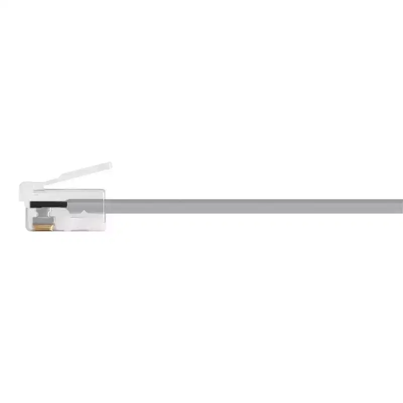 Monoprice Landline Telephone Cable - 25 Feet - RJ11(6P4C) Straight for Data