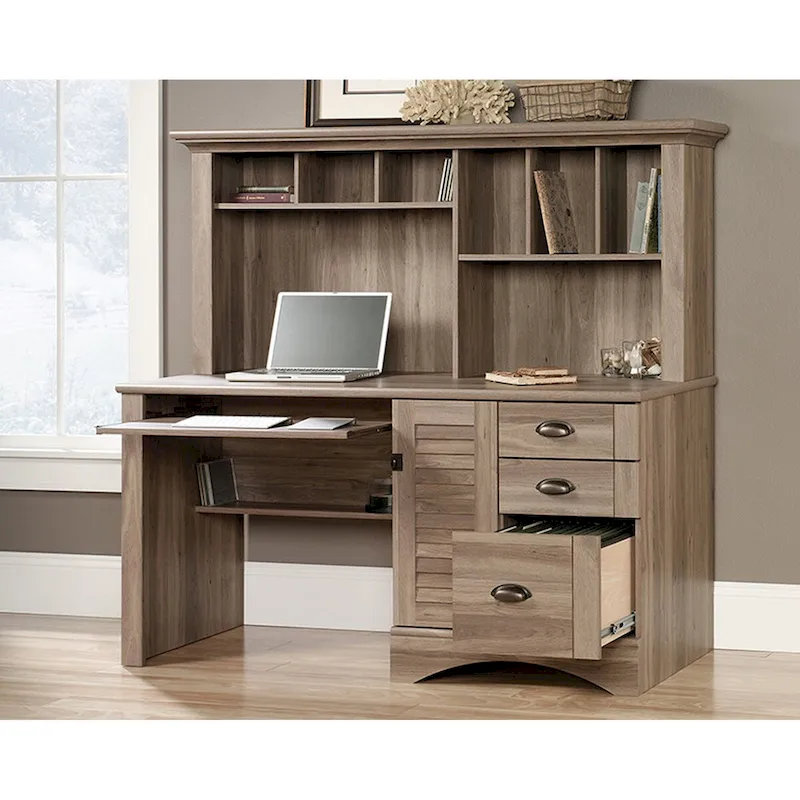 Collection Computer Desk With Hutch