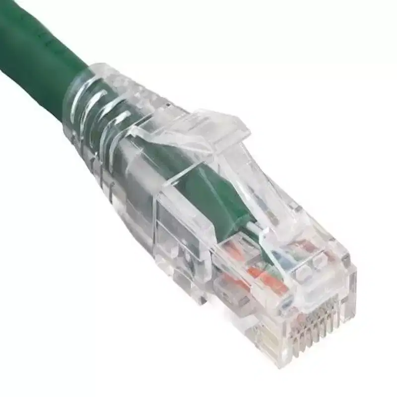 SANOXY Cables and Adapters; 14ft Cat6 550 MHz UTP Ethernet Network Patch Cable with Clear Snagless Boot, Green