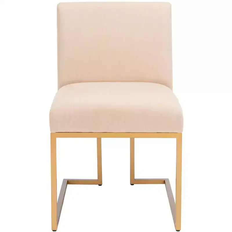 Ayanna Side Chair - ACH6206 - Beige/Gold - Safavieh