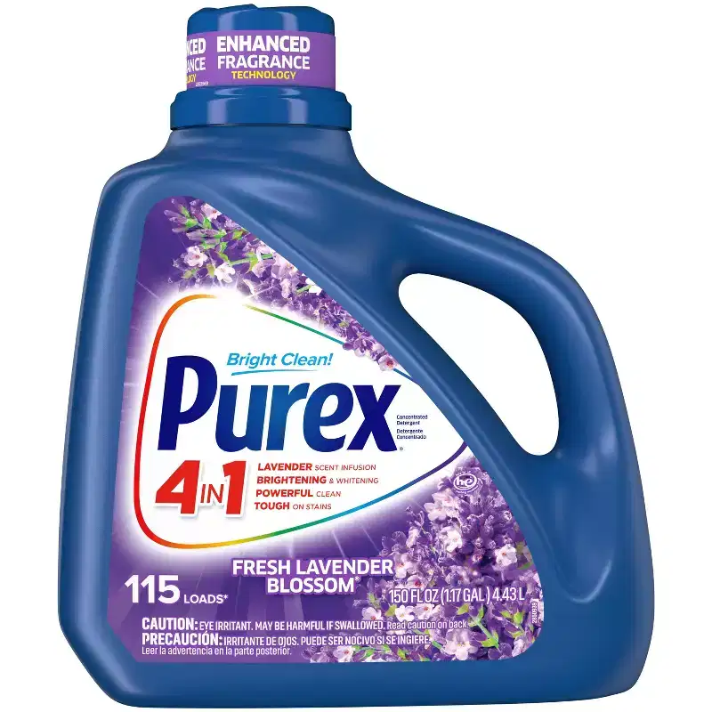 Purex Fresh Lavender Blossom HE Liquid Laundry Detergent 115 Loads - 150 fl oz