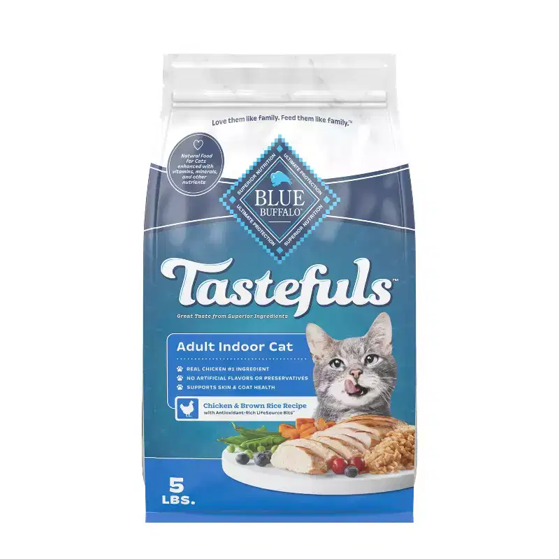 Blue Buffalo Tastefuls with Chicken Indoor Natural Adult Dry Cat Food
