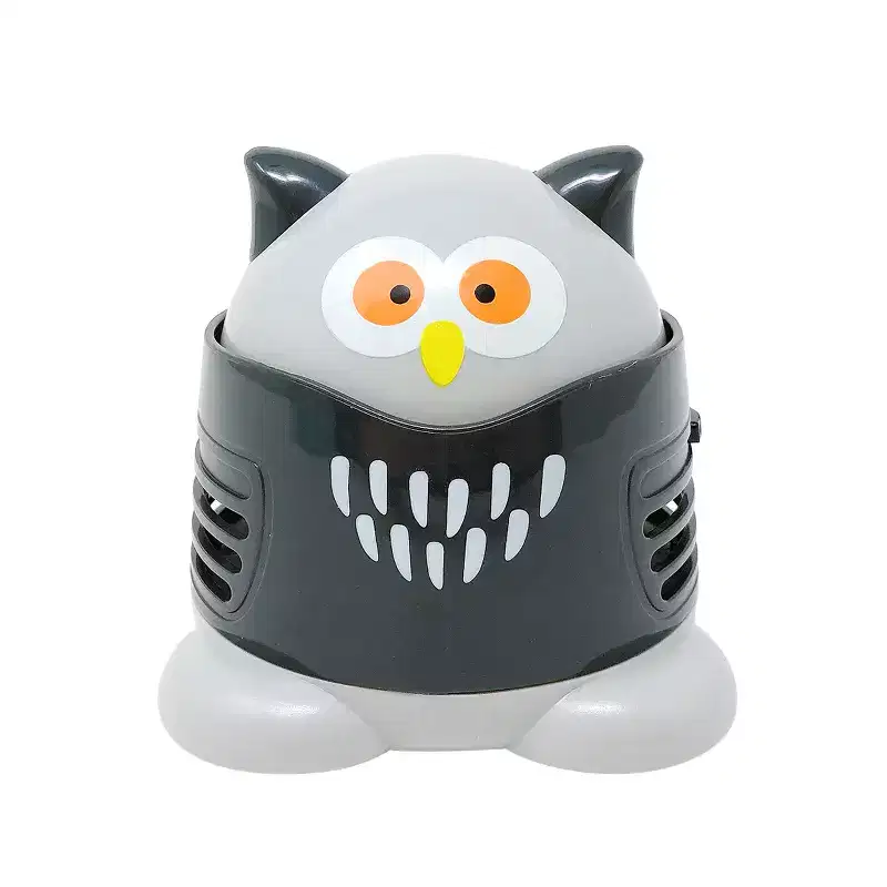 Wrapables Cute Portable Mini Vacuum Cleaner for Home and Office, Owl