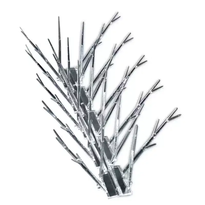 Bird-X 100ft Standard Plastic Bird Spikes: Deterrent for Pigeons, Outdoor Use, No Assembly Required