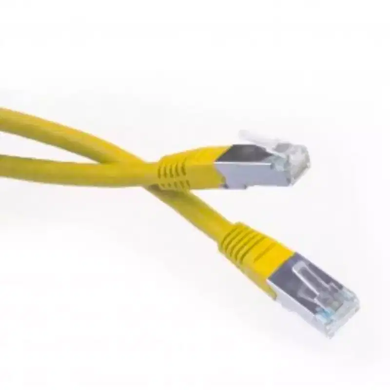 Impecca 6 FT. CAT6 RJ45 Network Patch cord sheilded Cable, Yellow, 5-Pack