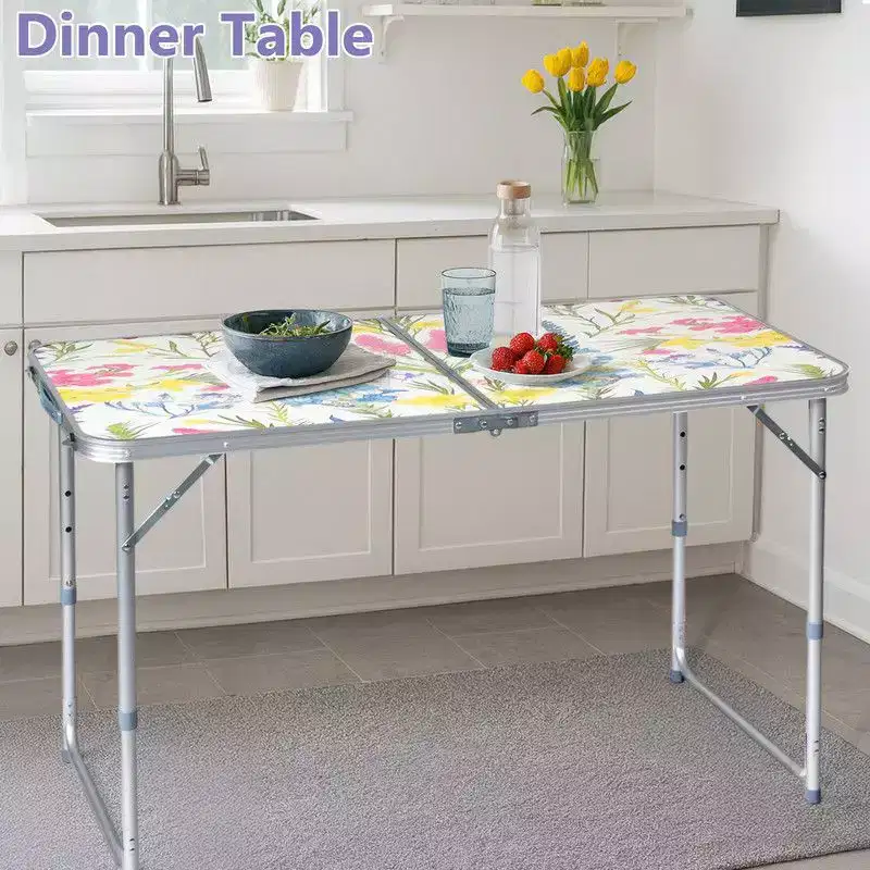 Karl Home 4FT. Patio Aluminium Folding Table