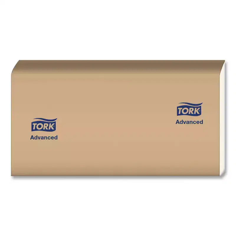 Tork Advanced Multifold Hand Towel, 1-Ply, 9 x 9.5, White, 250/Pack, 16 Packs/Carton
