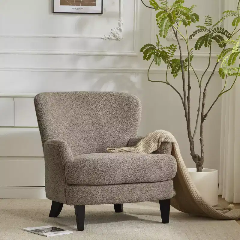 Christopher Knight Home Talitha Contemporary Boucle Upholstered Club Chair