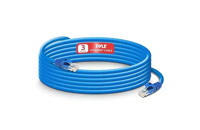 RJ45 CAT6 UTP Ethernet Cable for Streaming with Universal Connectivity, High-Speed Data Transfer, 10 FT