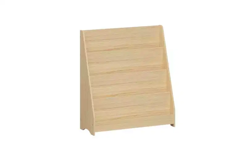 TUYOHW Open 4-Tier Kids Bookshelves,Toddler Book Display Shelf,Ladder Book Racks,Wood Bookcases for Bedroom,Playroom,Classroom