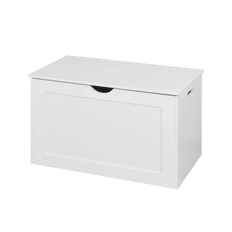 Lift-Top Storage Bench with Safety Hinges
