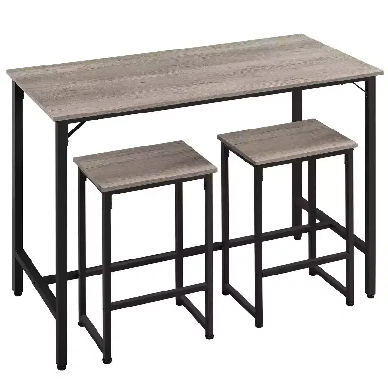 Yaheetech Industrial Counter Height Table Set for Dining Room