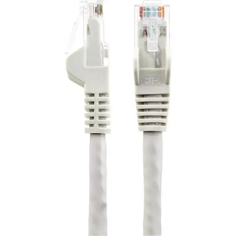 StarTech.com Cat.6 Network Patch Cable, 20ft Snagless LSZH UTP RJ45 Gray - N6LPATCH20GR