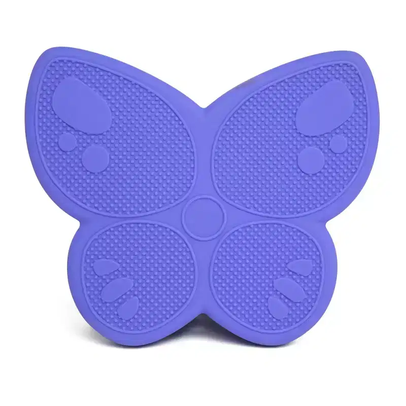 Bouncyband Wiggle Seat Sensory Cushion, Purple Butterfly
