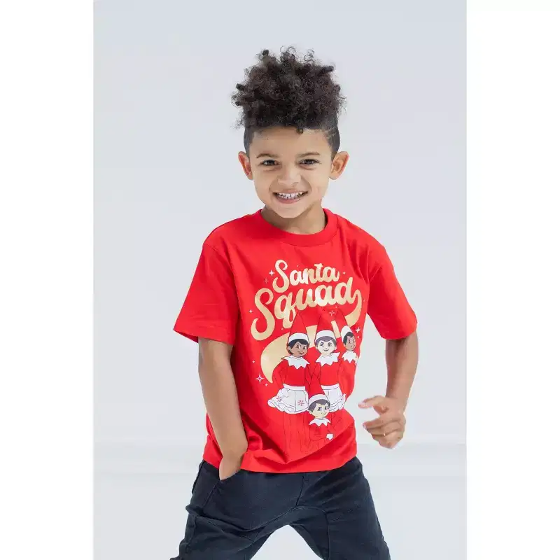 The Elf on the Shelf Christmas 2 Pack T-Shirts Toddler to Big Kid