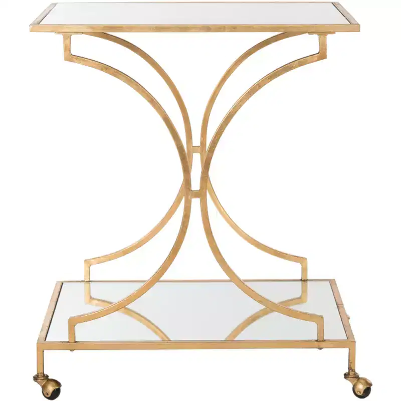 Ignatius Bar Cart - FOX2555 - Safavieh